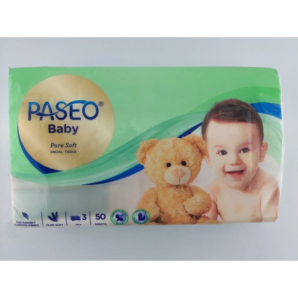 PASEO BABY 50 SHEETS TISU MURAH TISU PASEO MURAH