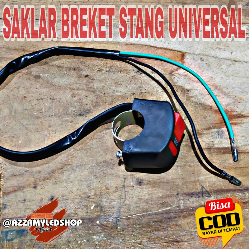 Saklar on off switch saklar on off lampu tembak lampu alis braket STANG universal scoopy pcx cbr vixion