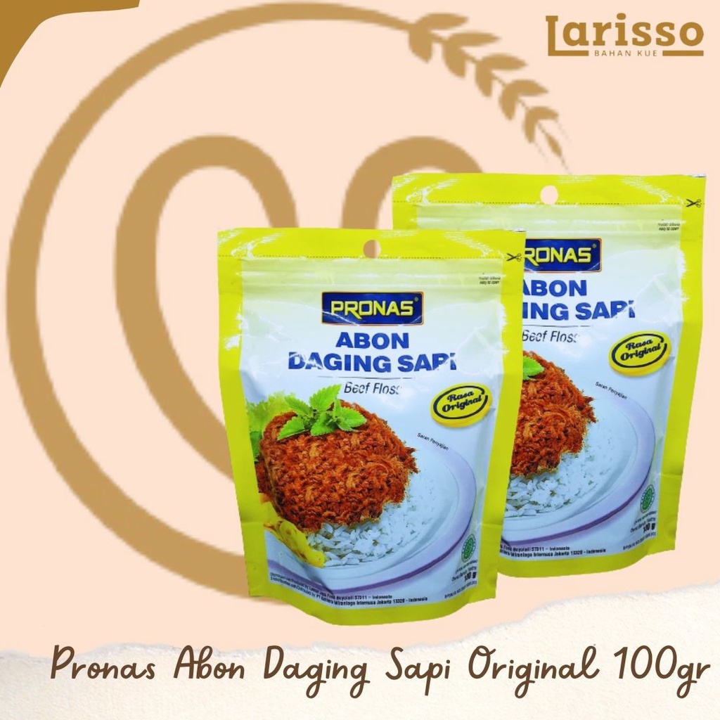 

PRONAS ABON DAGING SAPI 100GR RASA ORIGINAL