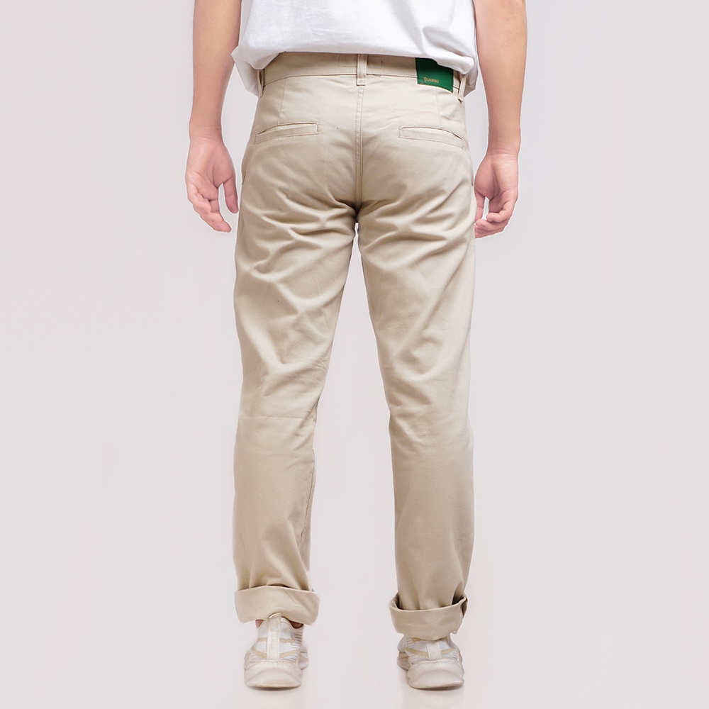 CELANA CHINO PANJANG PRIA CREAM