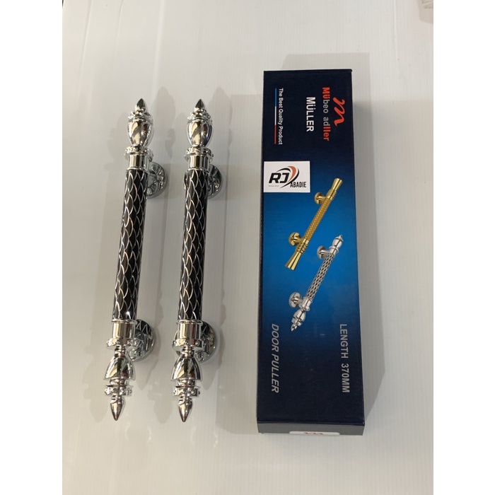 Pull Handle Gagang Tarikan Pintu Kupu Tarung Sisik Hitam Muller 370 mm