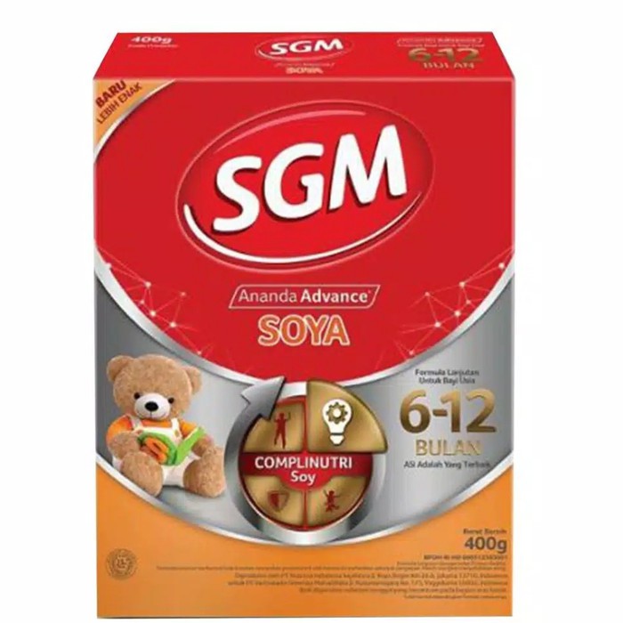 SGM Ananda Advance Soya 6-12 bulan 400gr