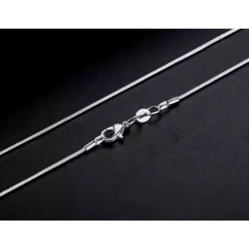 TERBARU kalung pria keren anti karat kalung bulat silver wanita dan pria kalung bagus kalung sesuai foto kalung titanium tidak gatal kalung silver kalung gold