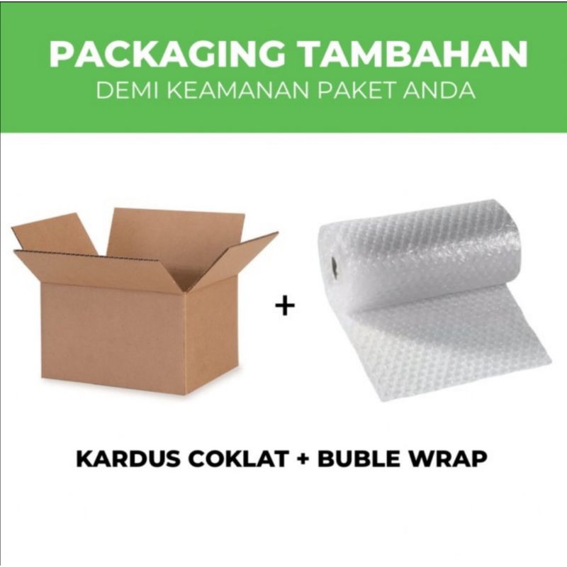 

PACKING BOX KARDUS DAN BUBLE WRAP