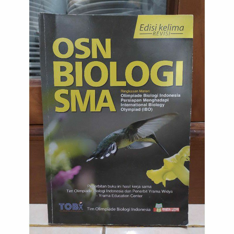 Buku Olimpiade OSN BIOLOGI SMA Edisi kelima - Revisi terbaru// Murah