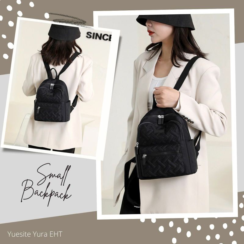 TAS RANSEL WANITA KEKINIAN KOREAN STYLE YUESITE YURA SMALL BACKPACK