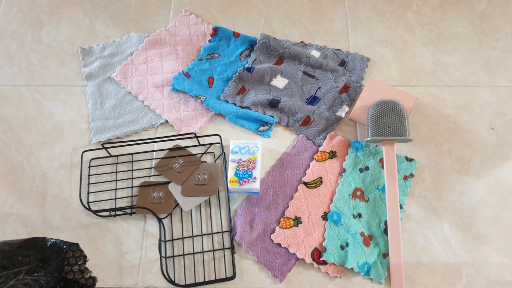 [jy] 059 Kain Lap Motif Kartun Pembersih Multifungsi Model Motif Micro Fiber Microfiber