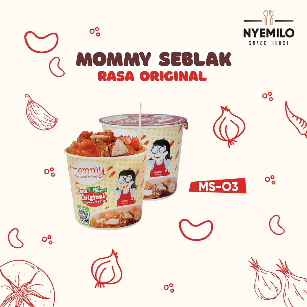 

Cemilan Seblak Instan Mommy Surabaya