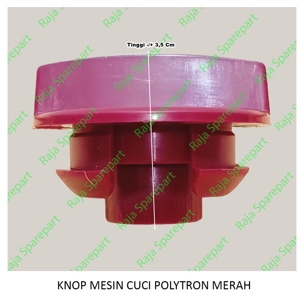 KNOP MESIN CUCI POLYTRON MERAH