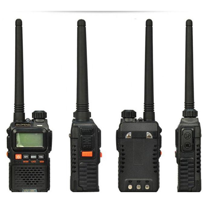 Radio Walkie Handy Talky HT BAOFENG POFUNG UV-3R produk original