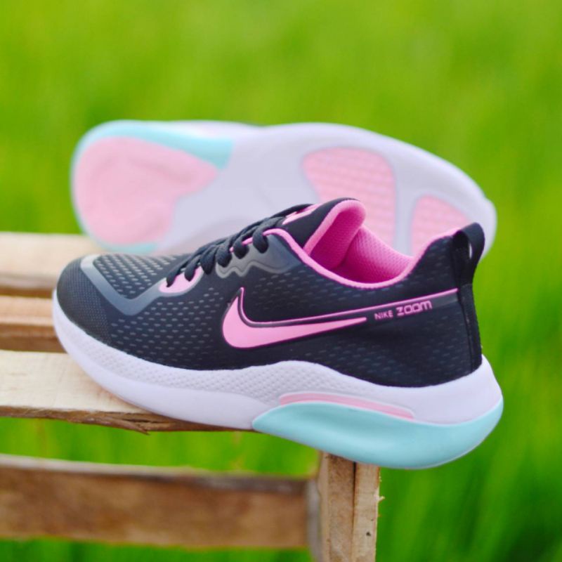 NIKE ZOOM - Sneakers Wanita Olahraga Jogging Running Senam Aerobik keyles