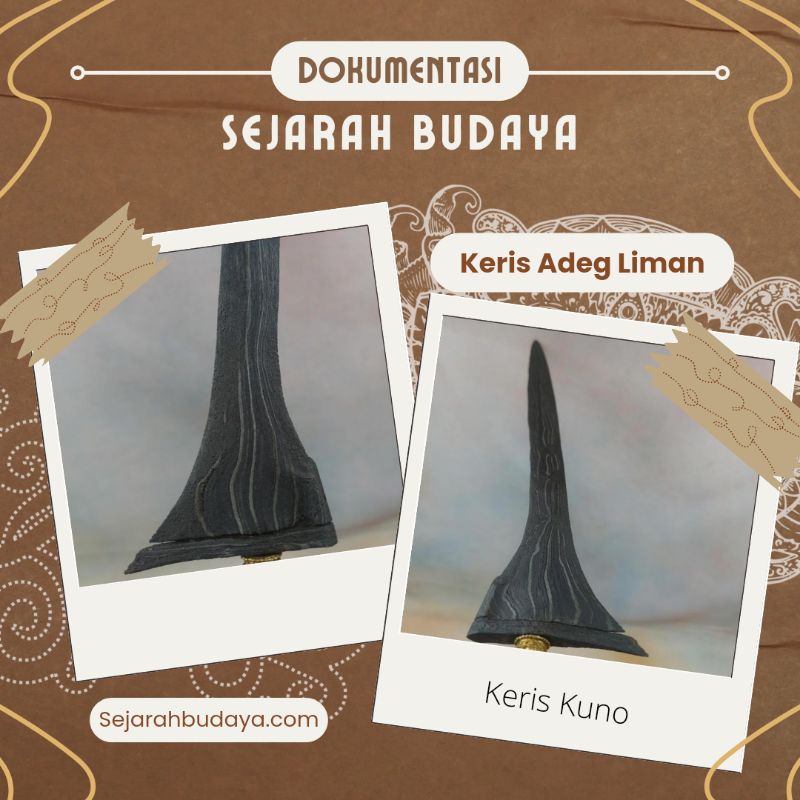 Keris Tilam Pamor Adeg Liman