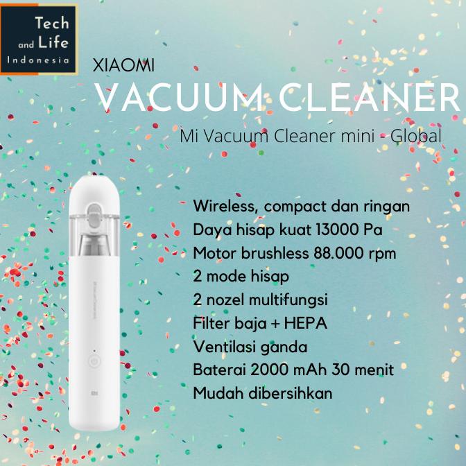 Jual Xiaomi Mi Vacuum Cleaner Mini - Global | Shopee Indonesia