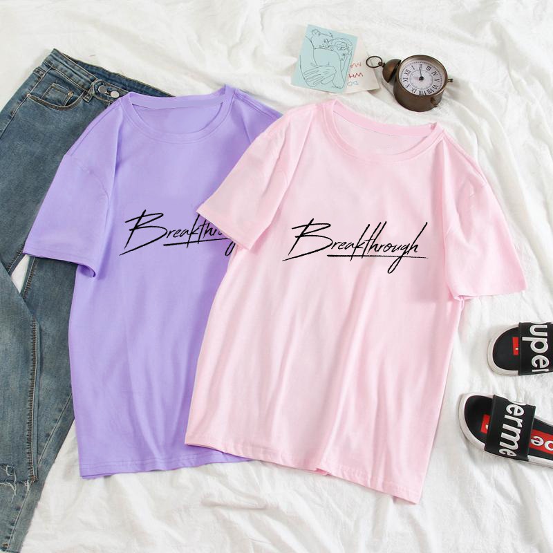 MYSTIQUE.ID - BAJU KAOS COUPLE BREAKTHROUGH LUCU DAN AESTHETIC