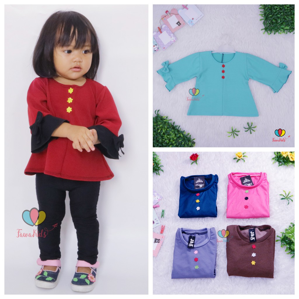 53 Model Baju Atasan Anak Perempuan Lucu HD