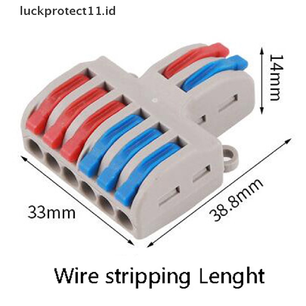 //HG&amp;ID// Fast wire connector wiring cable connector terminal block pct-222 spl-62 .