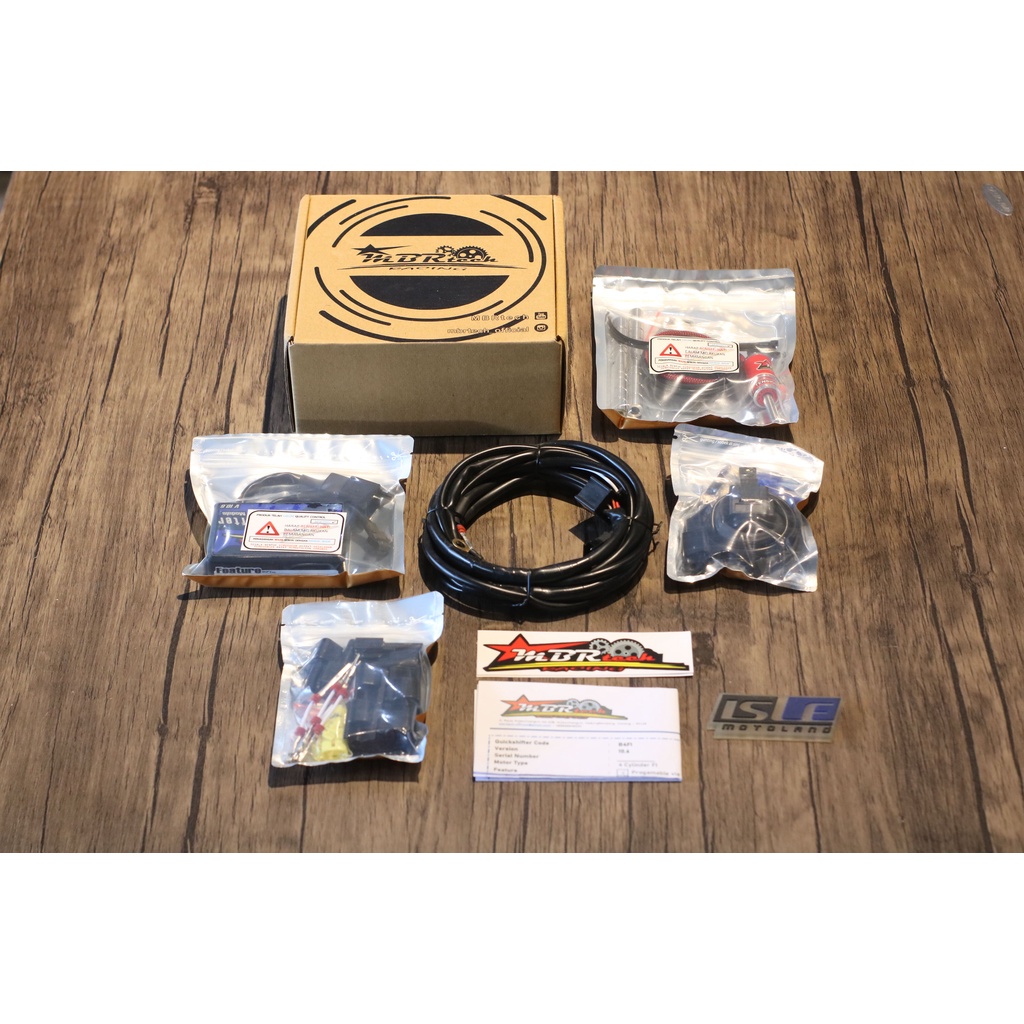 MBR TECH Quickshifter Khusus Kawasaki Ninja 250, Z250, ER6 2 Silinder B2FI-K (QS Up, Launch Control,