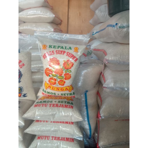 

beras 5kg cap bunga