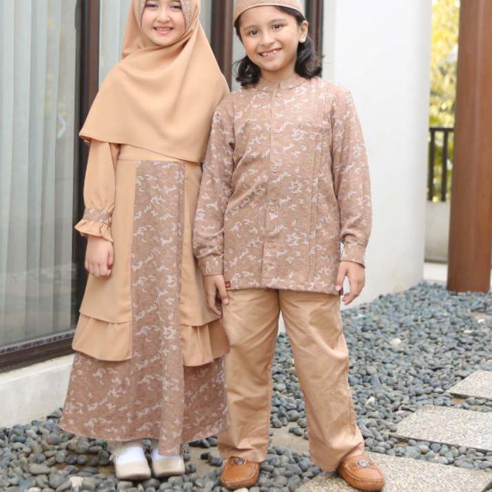 Jangan Ketinggalan order..  Sarimbit Yusra Series Dark Almond, Sarimbit Keke Terbaru 2022, Sarimbit 