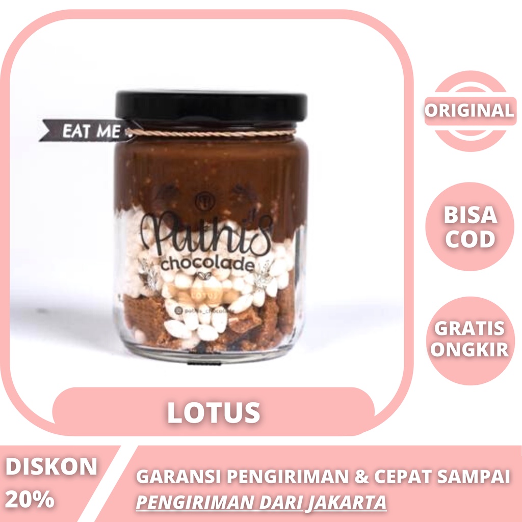 

Pathis Chocolade Cemilan Cokelat Lumer Crunchy - LOTUS