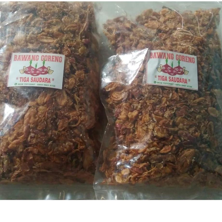 

Harga Grosir--Bawang Goreng Brebes 100 gram wadah plastik