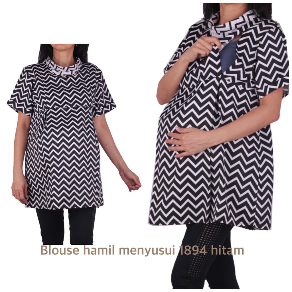 blouse hamil menyusui 1894 baju hamil