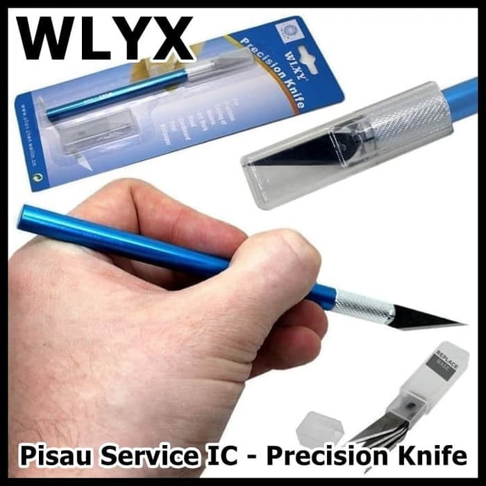 Cutter Pisau Service IC Ukir Precision Knife Set WLXY 9309