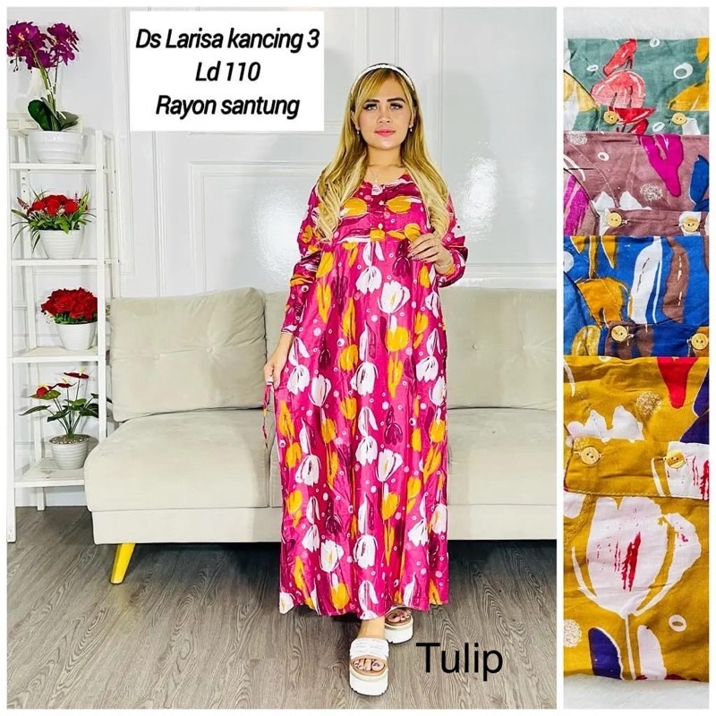 DASTER RAYON PANJANG LARISSA