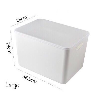 Plastic Storage Tote Box Multi Purpose Large