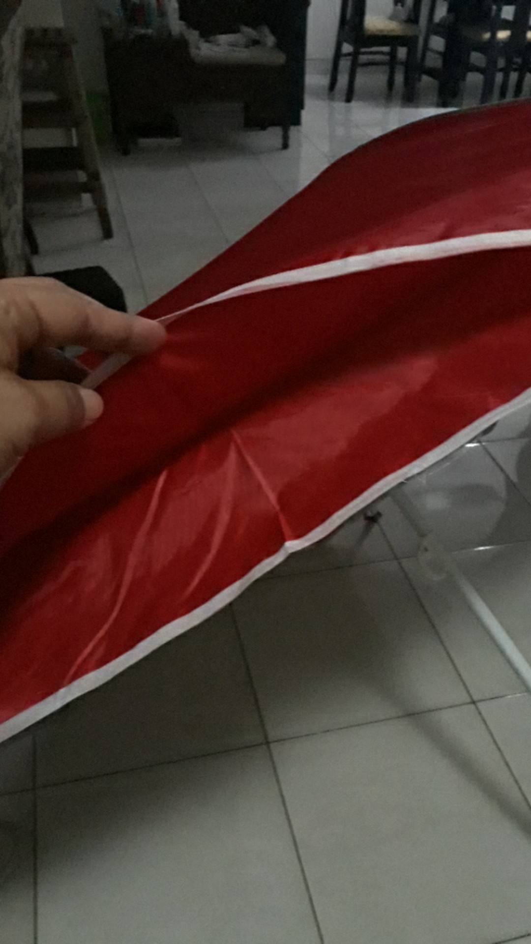 Payung Tenda Pantai 170cm Pelangi Double (2 Lapis/ 2 Layer/ 2 Helai) Anti-uv