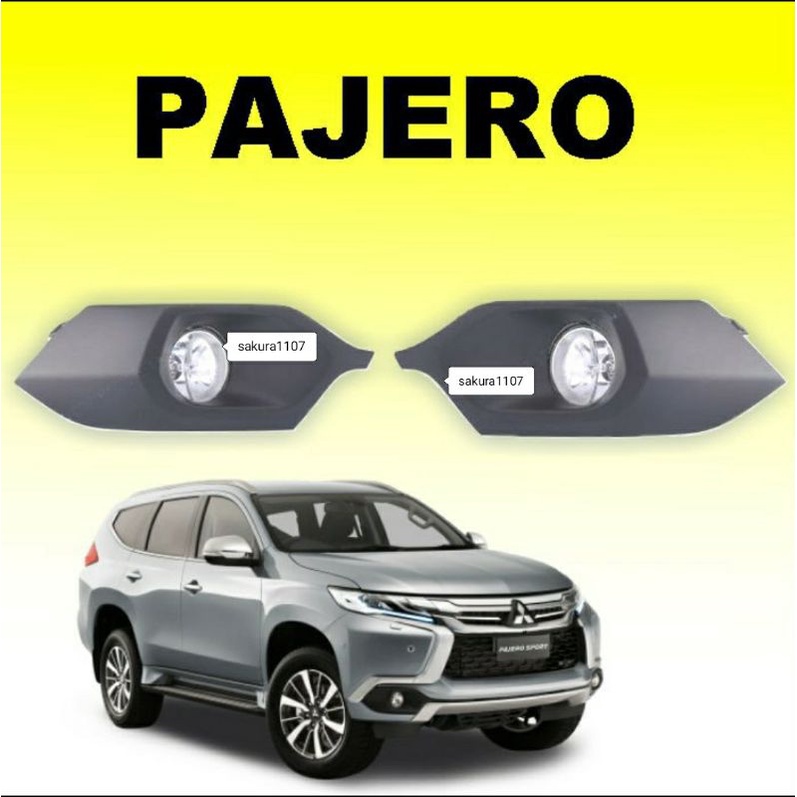 Lampu Bumper Foglamp All New Pajero 2016, 2017, 2018, 2019