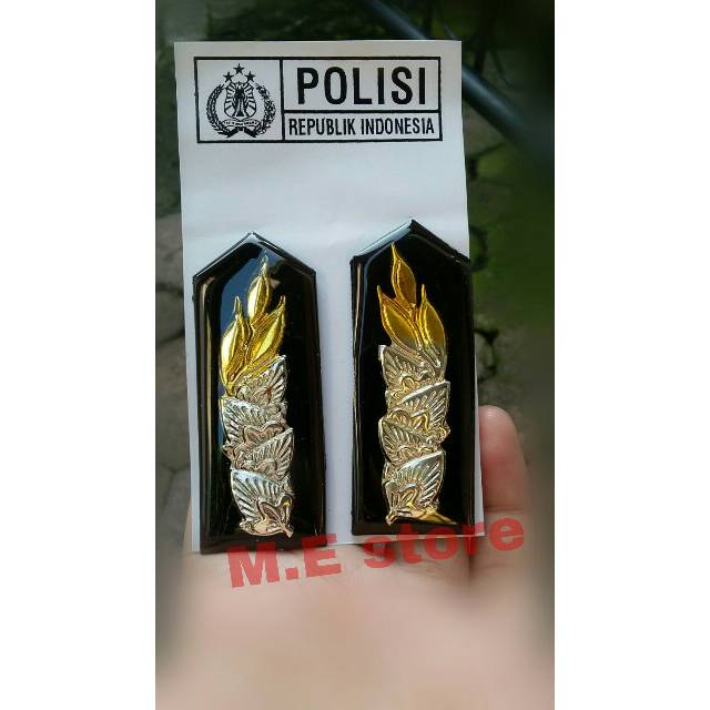 monogram polri/lencana polri