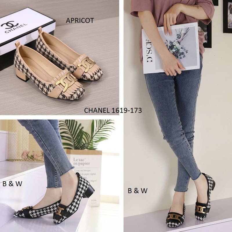 SEPATU WANITA HEELS PLATFORM 1619-173 (RESTOCK)