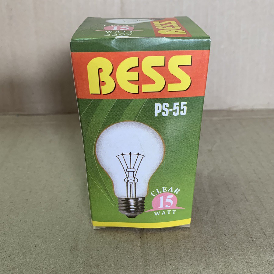 Lampu Pijar BESS 15 Watt 15W Lampu Bohlam Penghangat Penetas Telur Inkubator