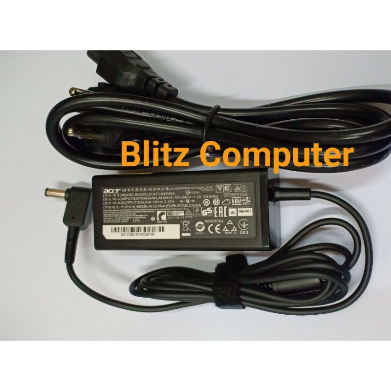 Adaptor Charger Laptop Acer Aspire E14 E5-471 E5-471G E5-471P 19V 2.37A