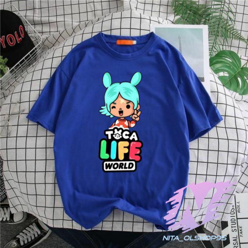 kaos anak toca boca baju toca life world