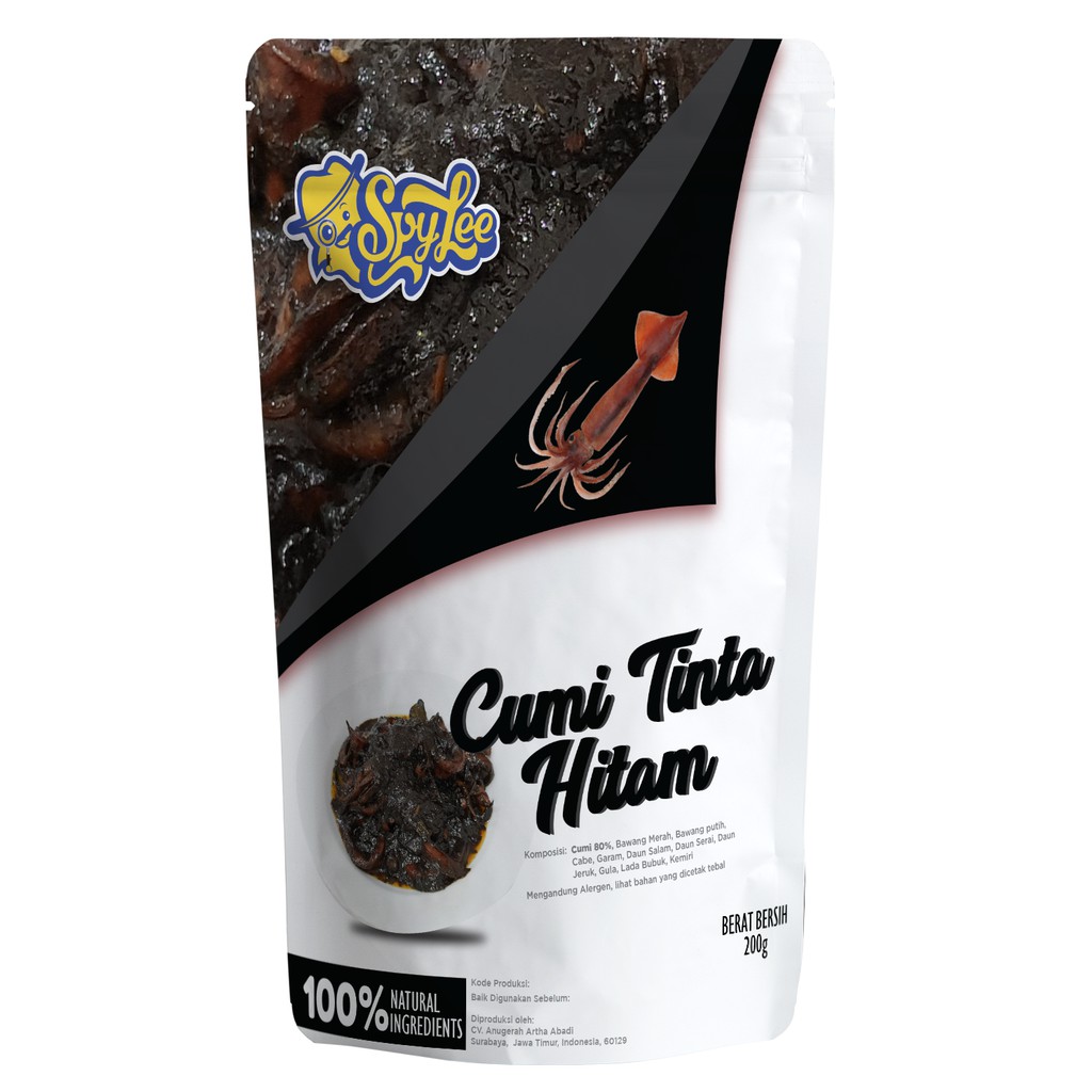 Spylee  Frozen Food Cumi Tinta Hitam