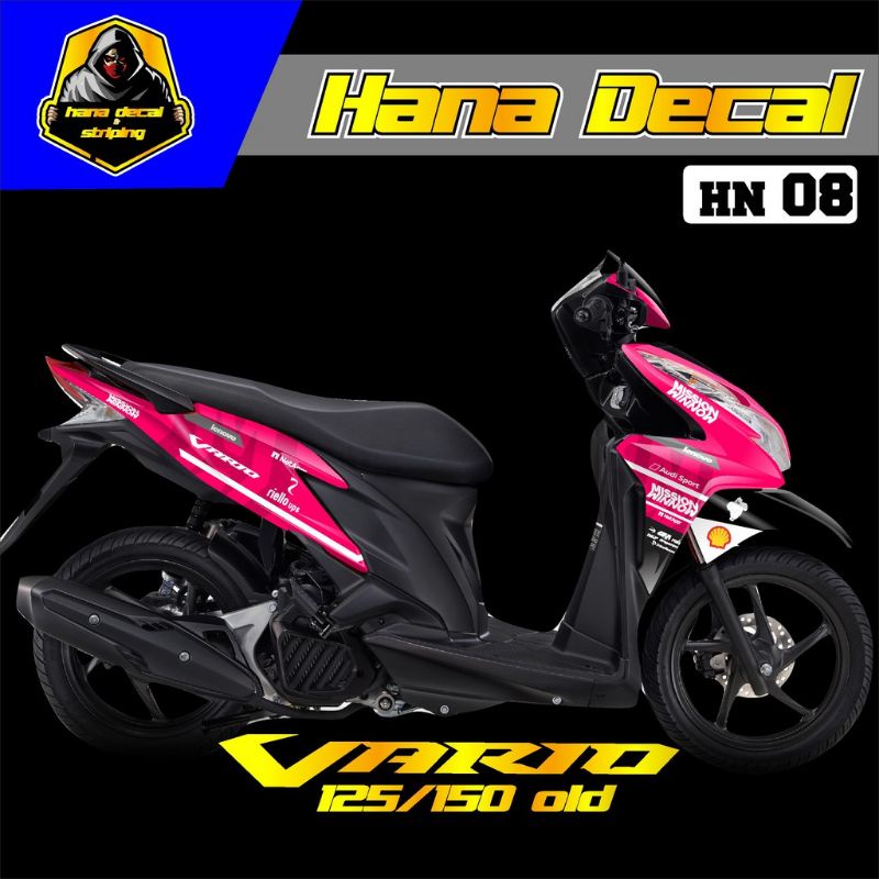 Decal stiker variasi motor Vario lama 125/150 old full body
