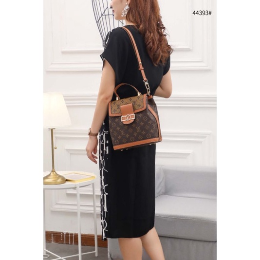 LV Dauphine Backpack PM Monogram #44393#