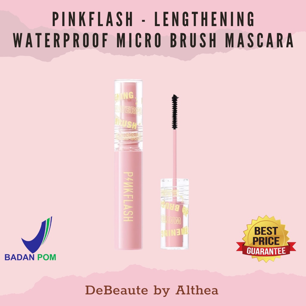 Pinkflash Lengthening Waterproof Micro Brush Mascara