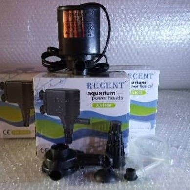 POWER HEAD RECENT AA-1600 MESIN POMPA FILTER AQUARIUM AQUASCAPE HIDROPONIK