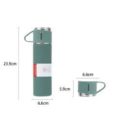 {DS} SET BOTOL VACUUM FLASK / Termos Cangkir Set Premium Vacuum Flask