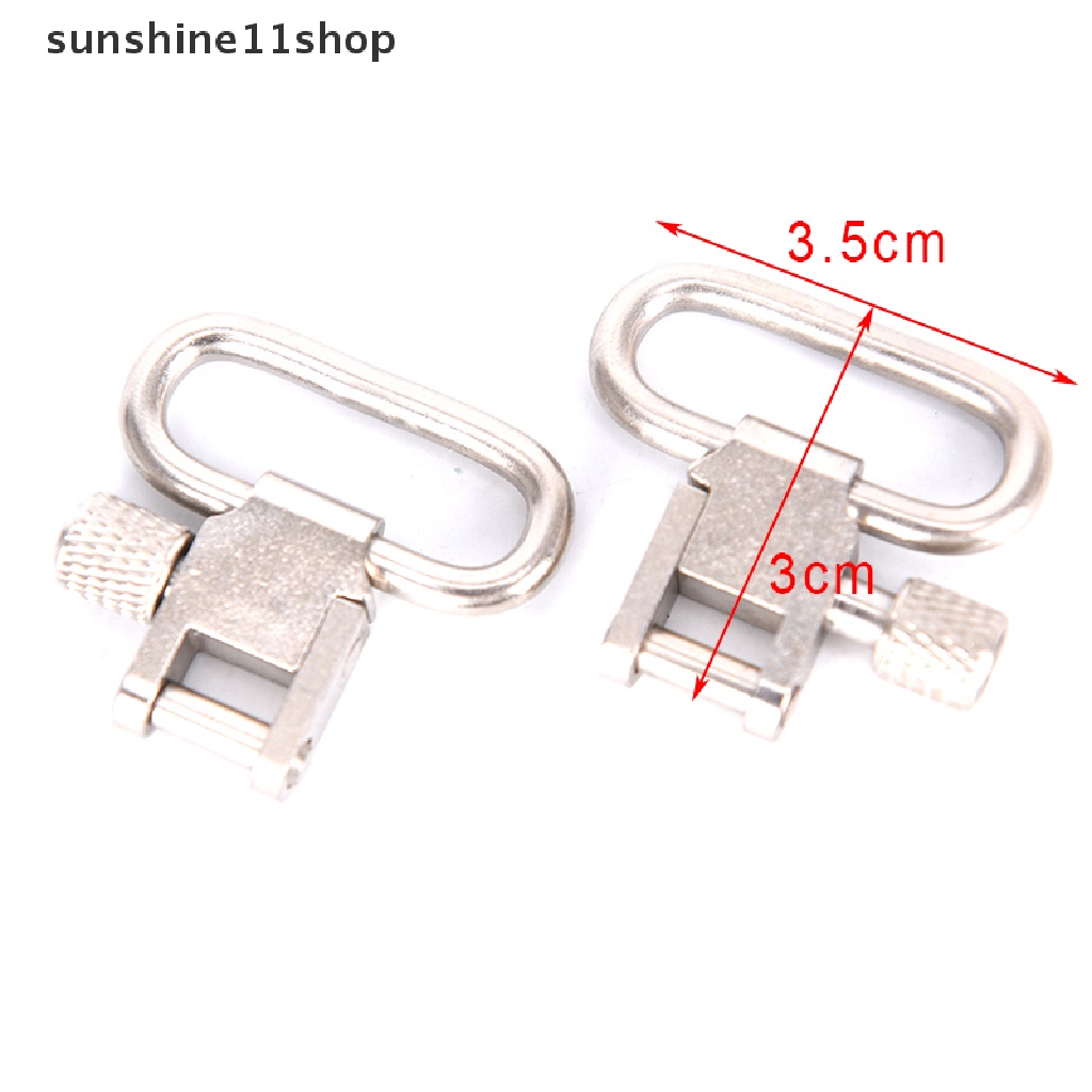 (SHO) 1 Pasang Tali Sling Swivel Quick Release Bahan Baja