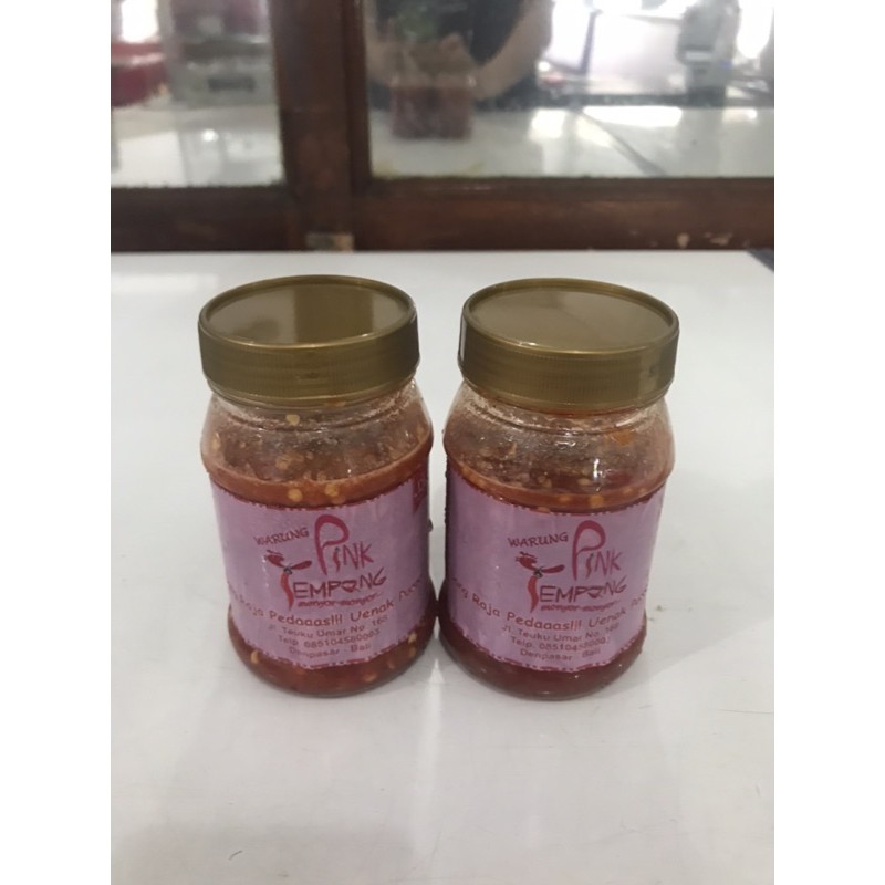 

sambal pink tempong 250gram
