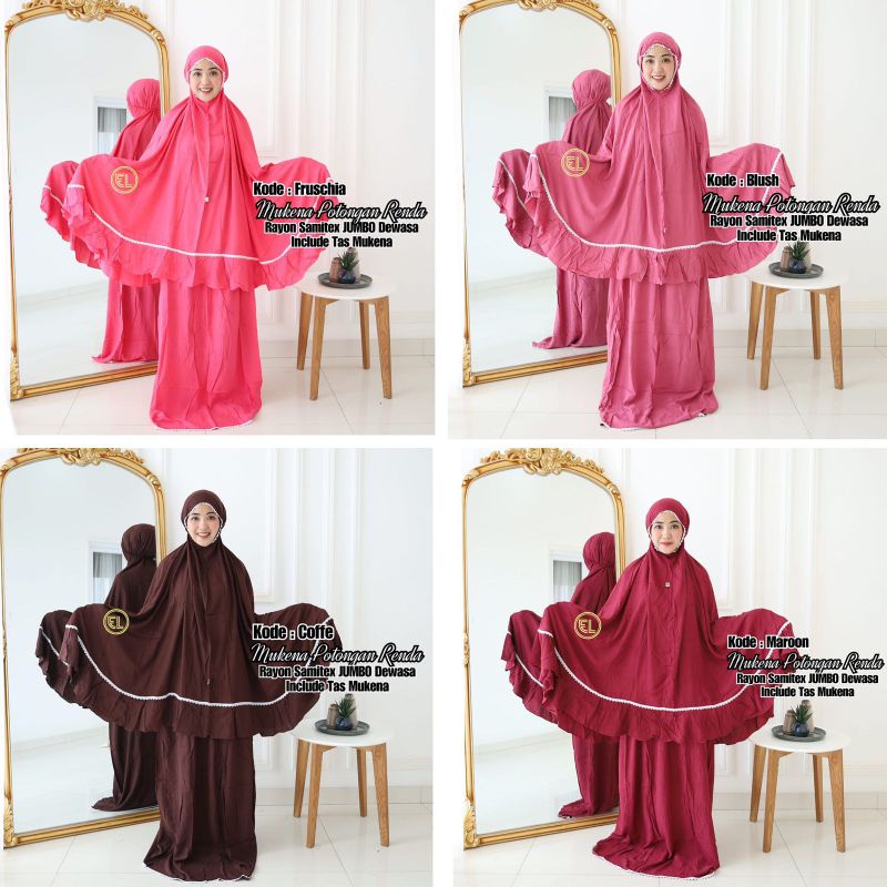 mukena potongan by batik Elzhaf