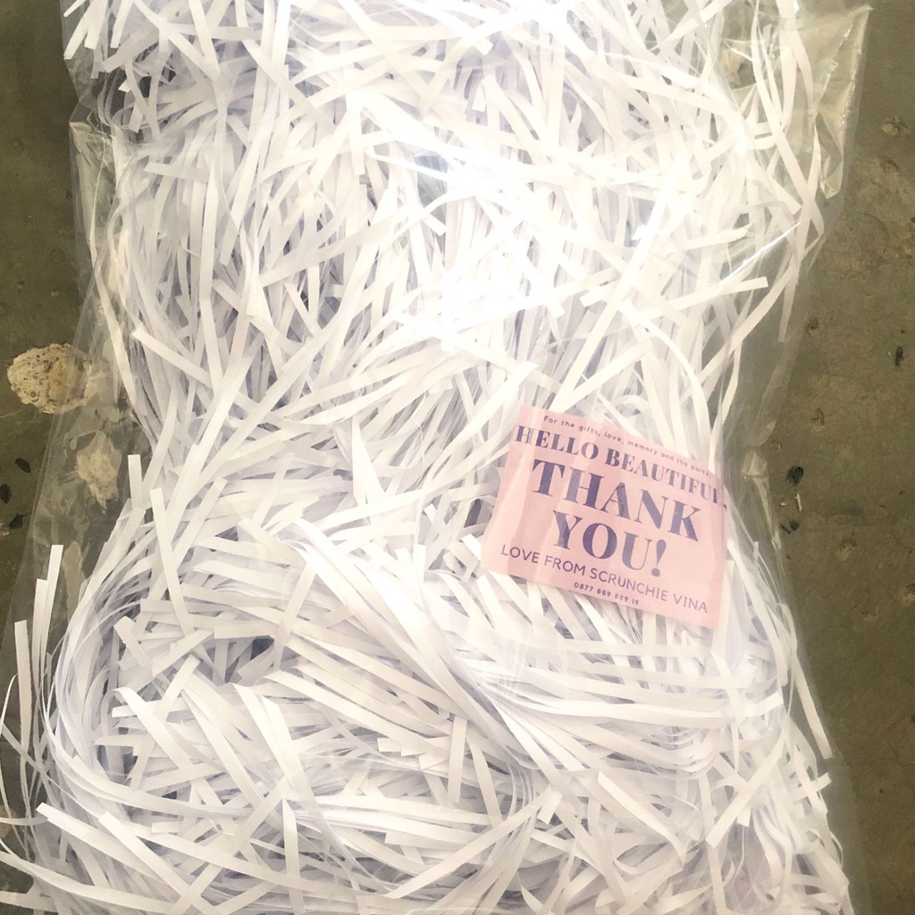 Kertas Serut Cacah 2MM 50 GRAM SV High Quality Serut Pusat Hampers Bandung Paper Shredder Gift Box Kertas Potong Kertas Kado Kertas Packing Kertas Samson Kertas Suwir