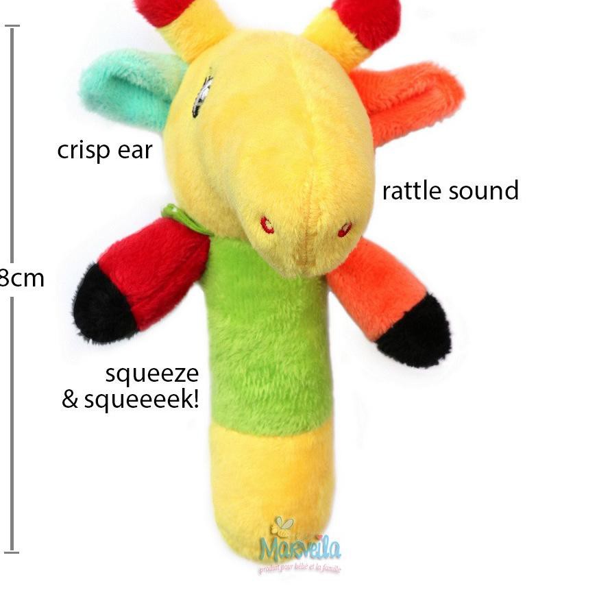 [DISKON] Marveila Squeeze Rattle Stick L - Paling Laku