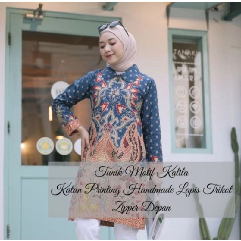 Batik Wanita Tunik Outer