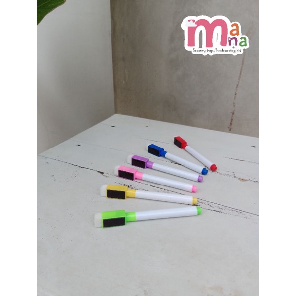 

Spidol Wipe and Clean