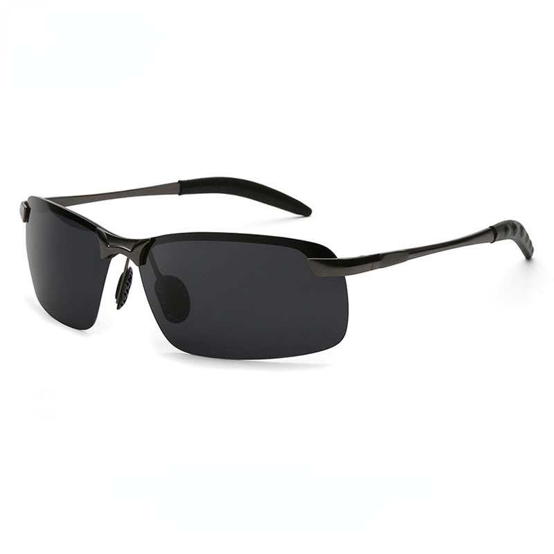 Kacamata Polarized Night Vision Bahan Metal Untuk Pria